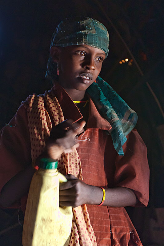  A girl from the Gabra tribe   Kenya